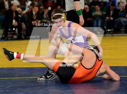 Thumbnail 2 in NYSPHSAA Wrestling Championships (Div.2 - 132 lb. Champ) photogallery.