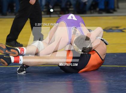 Thumbnail 2 in NYSPHSAA Wrestling Championships (Div.2 - 132 lb. Champ) photogallery.