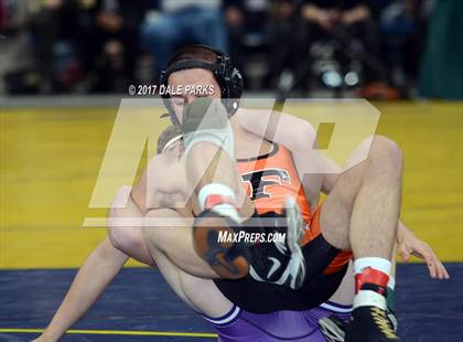 Thumbnail 1 in NYSPHSAA Wrestling Championships (Div.2 - 132 lb. Champ) photogallery.