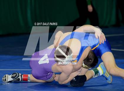Thumbnail 1 in NYSPHSAA Wrestling Championships (Div.2 - 132 lb. Champ) photogallery.