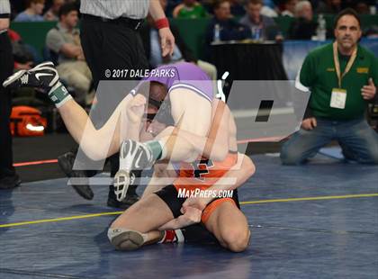 Thumbnail 2 in NYSPHSAA Wrestling Championships (Div.2 - 132 lb. Champ) photogallery.