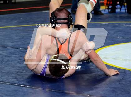 Thumbnail 2 in NYSPHSAA Wrestling Championships (Div.2 - 132 lb. Champ) photogallery.