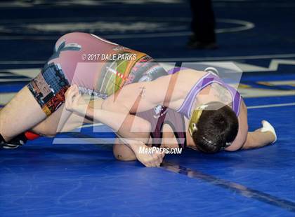 Thumbnail 2 in NYSPHSAA Wrestling Championships (Div.2 - 132 lb. Champ) photogallery.
