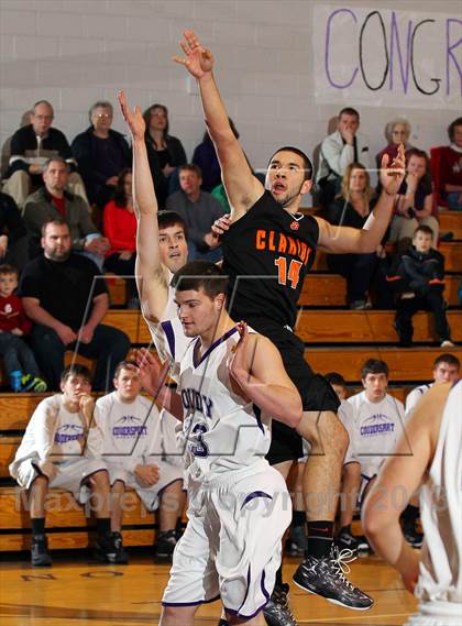 Thumbnail 1 in Clarion @ Coudersport (District IX Class A First Round) photogallery.