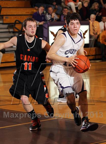 Thumbnail 1 in Clarion @ Coudersport (District IX Class A First Round) photogallery.