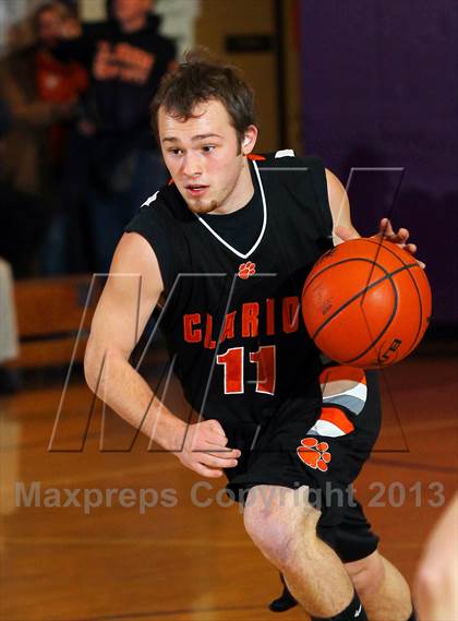Thumbnail 2 in Clarion @ Coudersport (District IX Class A First Round) photogallery.