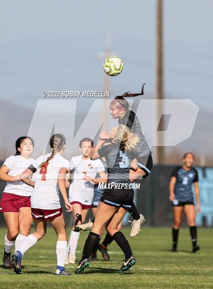 Thumbnail 1 in Clovis North vs. Clovis West (CIF Central Section Playoff) photogallery.