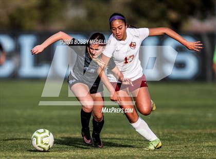 Thumbnail 2 in Clovis North vs. Clovis West (CIF Central Section Playoff) photogallery.