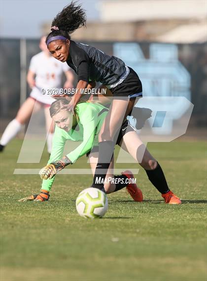 Thumbnail 2 in Clovis North vs. Clovis West (CIF Central Section Playoff) photogallery.