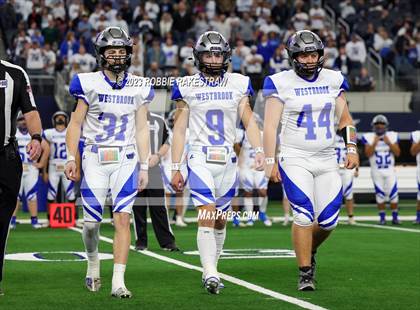 Thumbnail 3 in Westbrook vs. Gordon (UIL 1A D1 Football Final) photogallery.