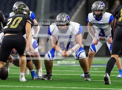 Thumbnail 3 in Westbrook vs. Gordon (UIL 1A D1 Football Final) photogallery.