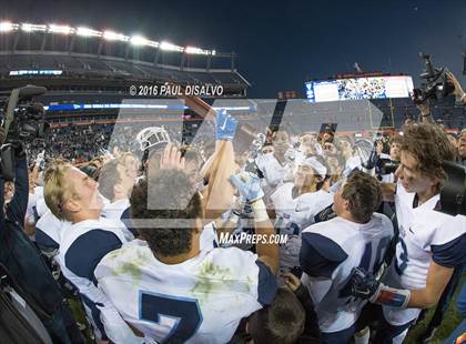 Thumbnail 1 in Valor Christian vs. Pomona (CHSAA 5A State Final) photogallery.