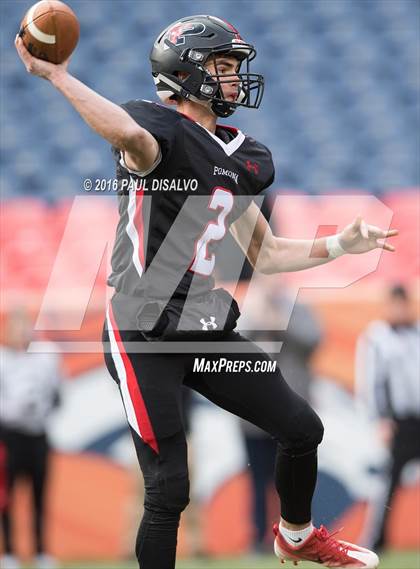 Thumbnail 2 in Valor Christian vs. Pomona (CHSAA 5A State Final) photogallery.