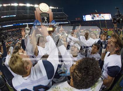 Thumbnail 2 in Valor Christian vs. Pomona (CHSAA 5A State Final) photogallery.