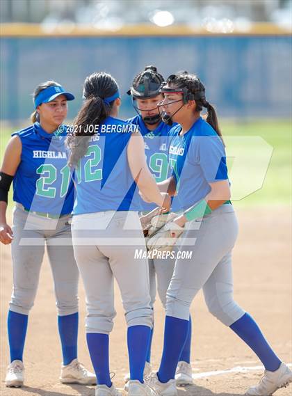Thumbnail 3 in Sierra Pacific @ Highland (CIF Central Section D5 Semifinal) photogallery.
