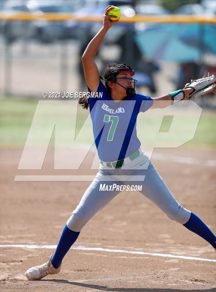 Thumbnail 2 in Sierra Pacific @ Highland (CIF Central Section D5 Semifinal) photogallery.