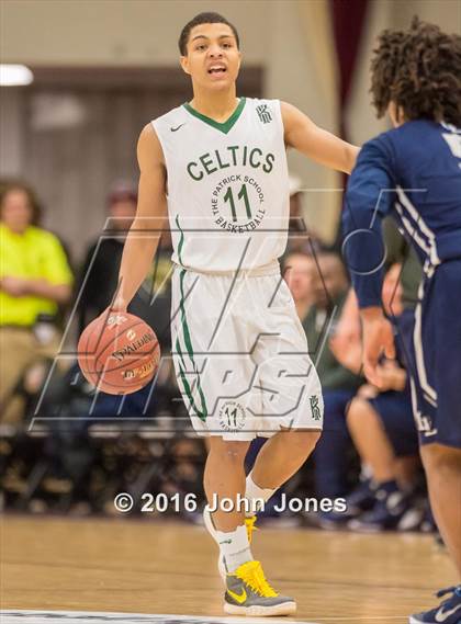 Thumbnail 1 in La Lumiere vs. Patrick School (Spalding Hoophall Classic) photogallery.