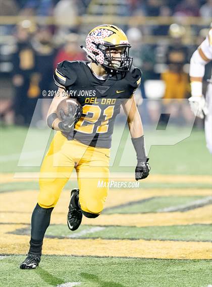 Thumbnail 2 in Del Oro vs. Saint Francis (CIF NorCal D2AA Final) photogallery.