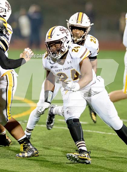 Thumbnail 3 in Del Oro vs. Saint Francis (CIF NorCal D2AA Final) photogallery.