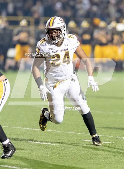 Thumbnail 3 in Del Oro vs. Saint Francis (CIF NorCal D2AA Final) photogallery.