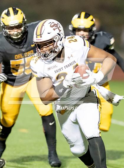 Thumbnail 2 in Del Oro vs. Saint Francis (CIF NorCal D2AA Final) photogallery.