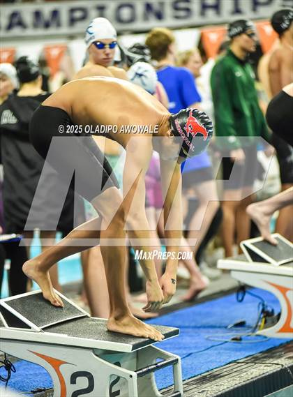 Thumbnail 3 in UIL 6A Swimming & Diving Finals photogallery.