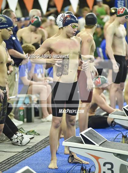 Thumbnail 3 in UIL 6A Swimming & Diving Finals photogallery.
