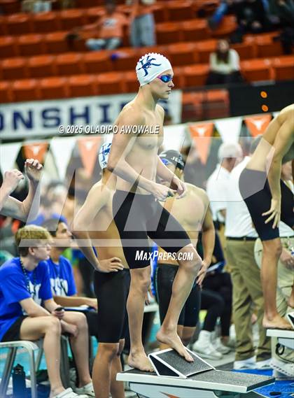 Thumbnail 3 in UIL 6A Swimming & Diving Finals photogallery.
