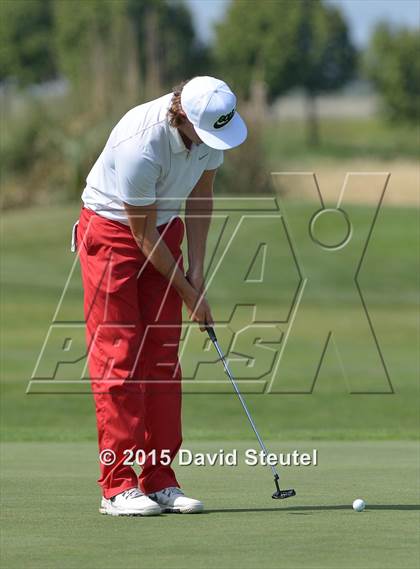 Thumbnail 2 in CIF Sac-Joaquin Section Boys Masters Golf Championships photogallery.