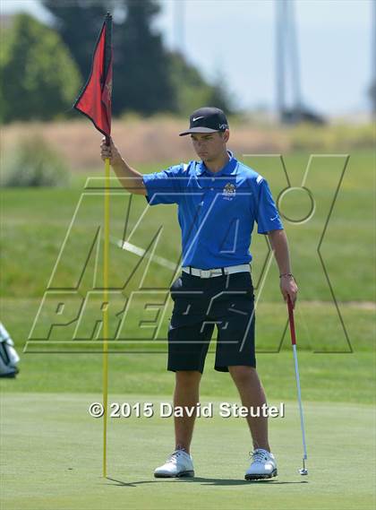 Thumbnail 2 in CIF Sac-Joaquin Section Boys Masters Golf Championships photogallery.