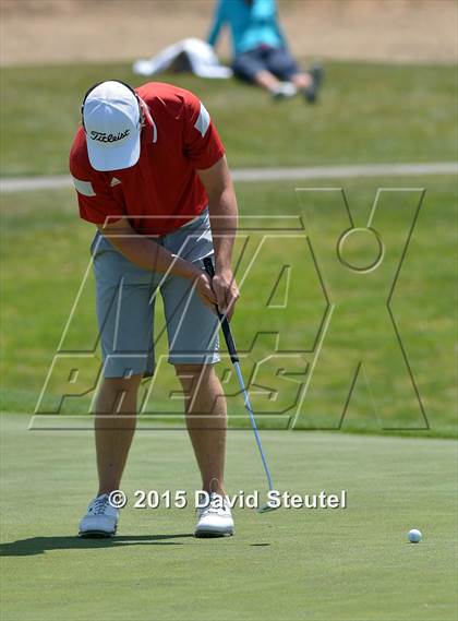 Thumbnail 3 in CIF Sac-Joaquin Section Boys Masters Golf Championships photogallery.