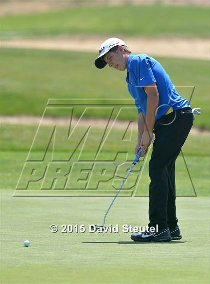 Thumbnail 3 in CIF Sac-Joaquin Section Boys Masters Golf Championships photogallery.