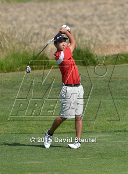 Thumbnail 2 in CIF Sac-Joaquin Section Boys Masters Golf Championships photogallery.