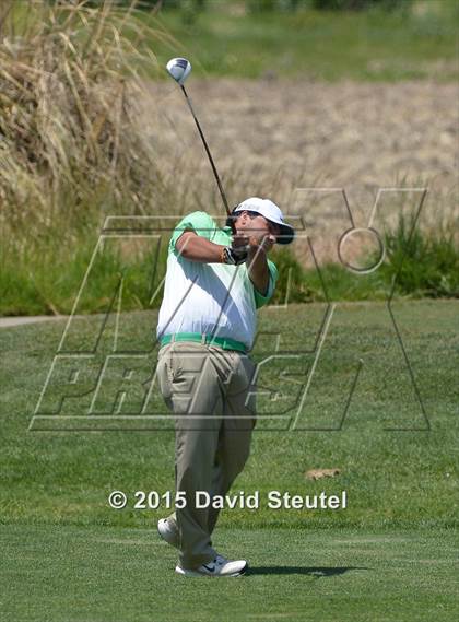 Thumbnail 2 in CIF Sac-Joaquin Section Boys Masters Golf Championships photogallery.