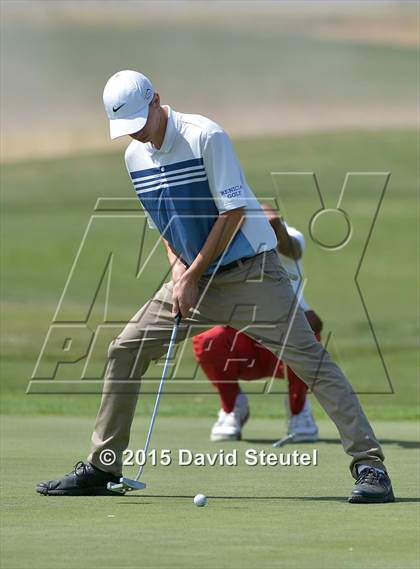 Thumbnail 3 in CIF Sac-Joaquin Section Boys Masters Golf Championships photogallery.