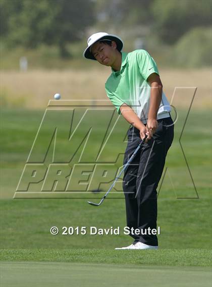 Thumbnail 2 in CIF Sac-Joaquin Section Boys Masters Golf Championships photogallery.