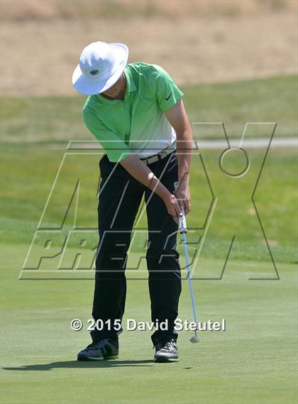 Thumbnail 2 in CIF Sac-Joaquin Section Boys Masters Golf Championships photogallery.