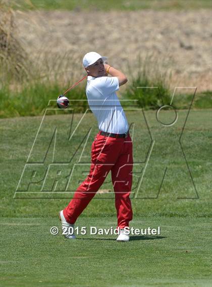 Thumbnail 2 in CIF Sac-Joaquin Section Boys Masters Golf Championships photogallery.