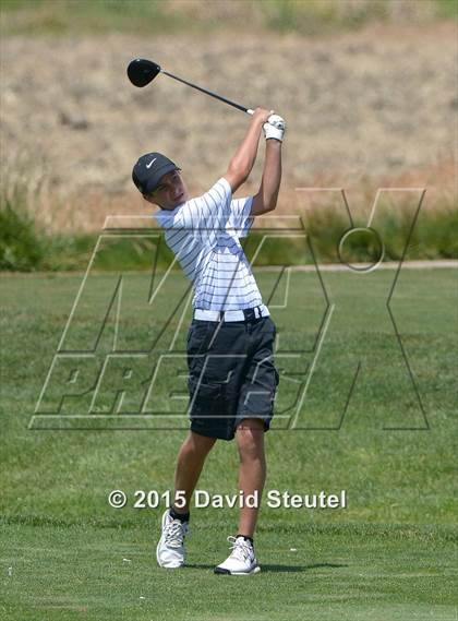 Thumbnail 2 in CIF Sac-Joaquin Section Boys Masters Golf Championships photogallery.