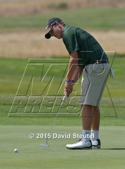 Thumbnail 2 in CIF Sac-Joaquin Section Boys Masters Golf Championships photogallery.