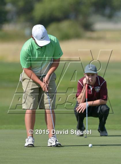 Thumbnail 2 in CIF Sac-Joaquin Section Boys Masters Golf Championships photogallery.