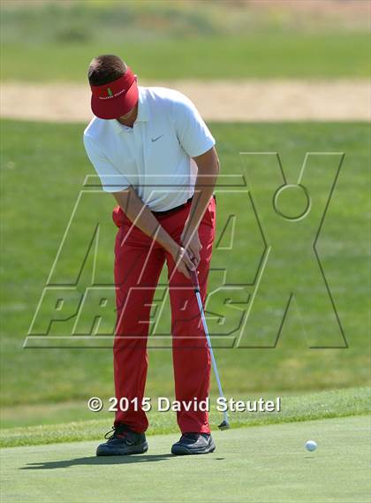 Thumbnail 3 in CIF Sac-Joaquin Section Boys Masters Golf Championships photogallery.