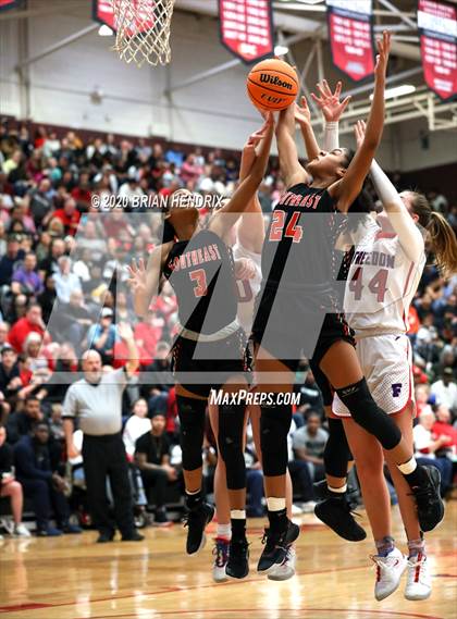 Thumbnail 2 in Freedom vs. Southeast Guilford (NCHSAA 3A Western Regional Final) photogallery.