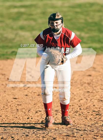 Thumbnail 2 in Danville vs Pisgah (Bob Jones Softball Tournament) photogallery.