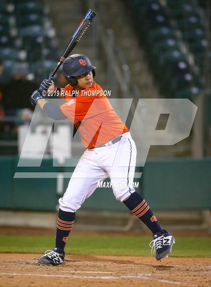 Thumbnail 3 in Rodriguez vs. Cosumnes Oaks (@ Raley field) photogallery.