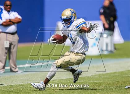 Thumbnail 1 in North Mesquite vs. Lakeview Centennial (Cotton Bowl Stadium Prep Showcase) photogallery.