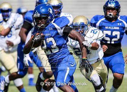 Thumbnail 1 in North Mesquite vs. Lakeview Centennial (Cotton Bowl Stadium Prep Showcase) photogallery.