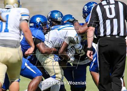 Thumbnail 1 in North Mesquite vs. Lakeview Centennial (Cotton Bowl Stadium Prep Showcase) photogallery.