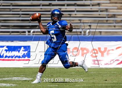 Thumbnail 3 in North Mesquite vs. Lakeview Centennial (Cotton Bowl Stadium Prep Showcase) photogallery.
