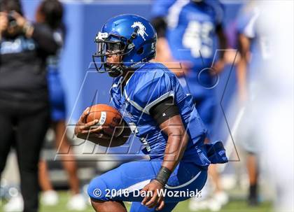 Thumbnail 3 in North Mesquite vs. Lakeview Centennial (Cotton Bowl Stadium Prep Showcase) photogallery.